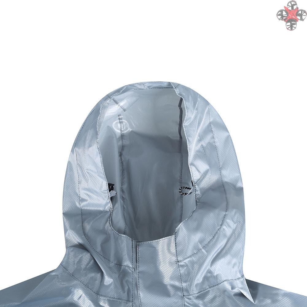 Áo mưa chui đầu chống nước với dải phản quang thời trang cho nam nữ