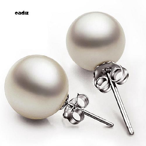 Bông tai ngọc trai giả màu trắng thời trang cho nữ