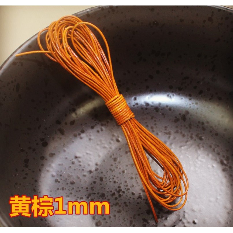 Dây da bò làm vòng tay thủ công nhiều kích cỡ tùy chọn
