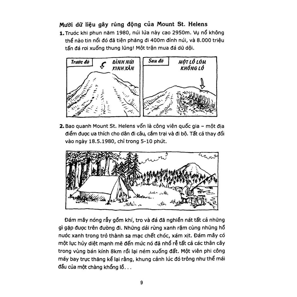 Sách - Horrible Science - Núi Lửa Nóng Hơn Cả Lửa - Horrible Geography