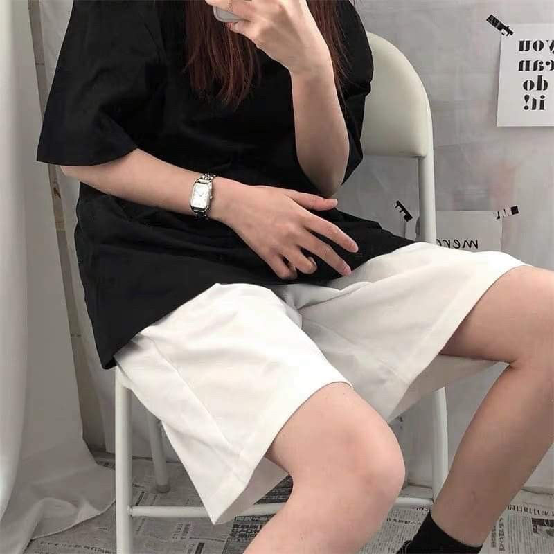 Quần short unisex nhiều mẫu hottrend Quần Cộc Trơn nam Nữ  chất da cá dày , Quần short Thể Thao Nam Nữ