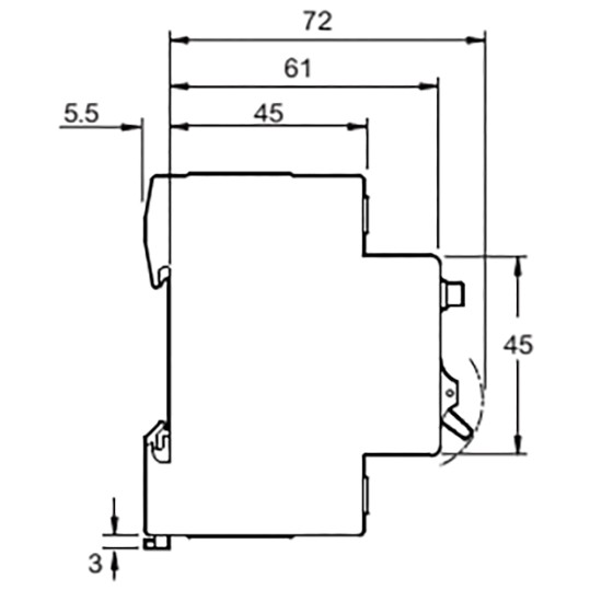 Cầu dao Aptomat bảo vệ quá tải, ngắn mạch và chống dòng rò Easy9 RCBO Schneider Electric  1P+N 30mA EZ9D34610