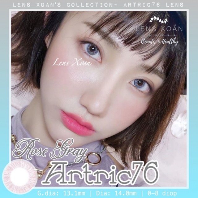 ÁP TRÒNG ARTRIC76 ROSE GRAY