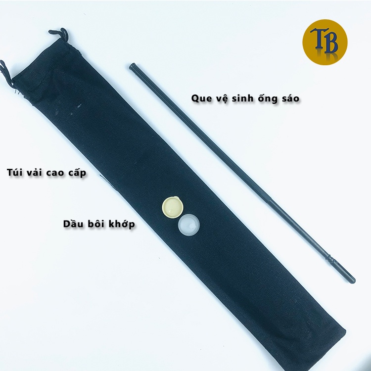 Sáo Recorder tone Đô 6 lỗ  màu đen, màu kem âm chuẩn, sáo dọc cho mọi lứa tuổi - Thanh Tùng