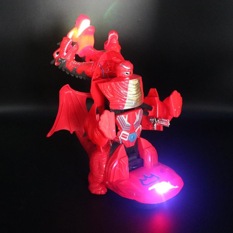 Đồ chơi khủng long 3 đầu biến hình