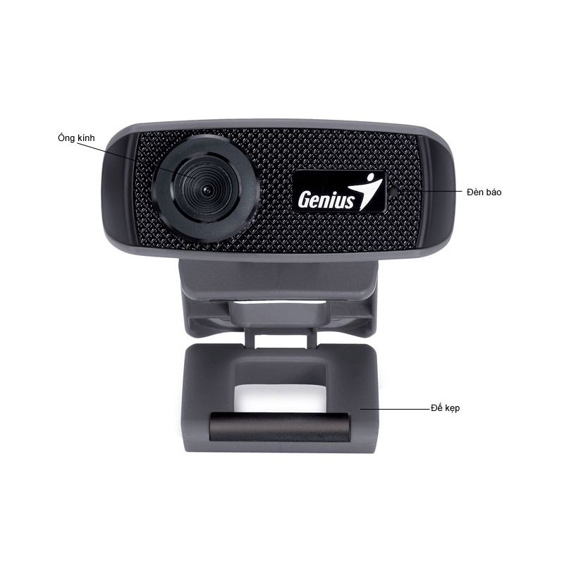 Webcam Genius Facecam 1000X HD - Webcam Cho Máy Tính Kèm Mic - Chính Hãng Genius | BigBuy360 - bigbuy360.vn