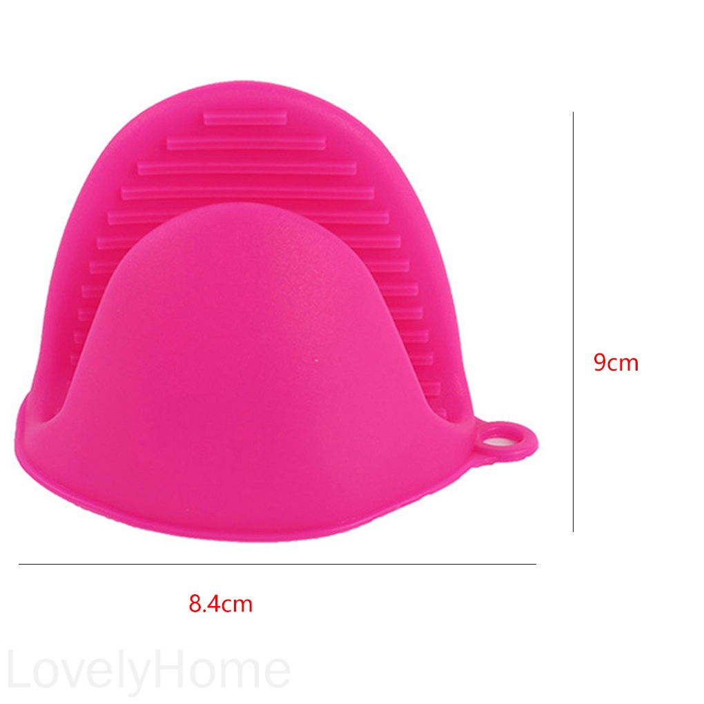 Găng tay silicone nhấc nồi cách nhiệt chống trượt tiện lợi