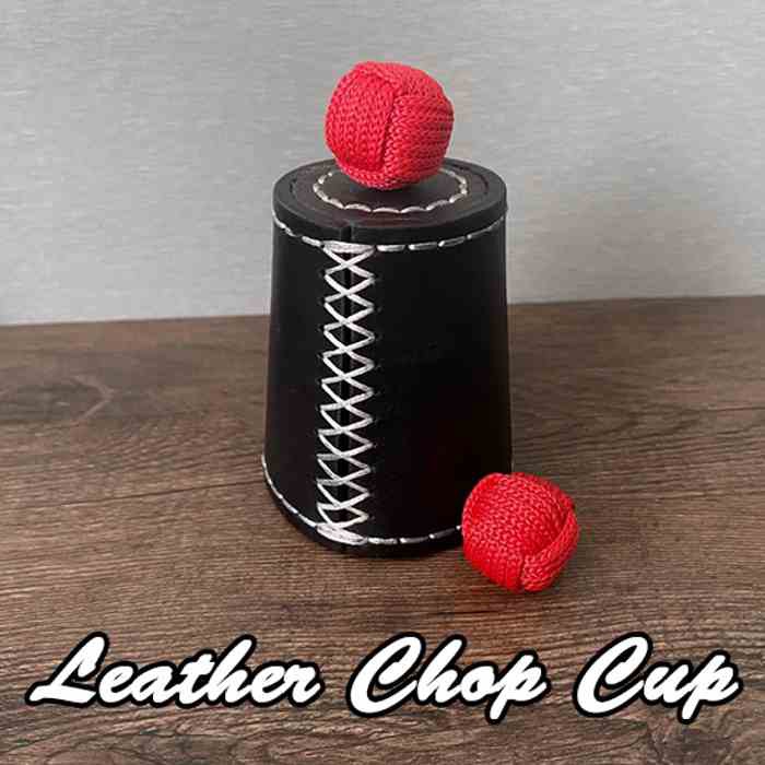 Dụng cụ ảo thuật độc lạ: Leather chop cup