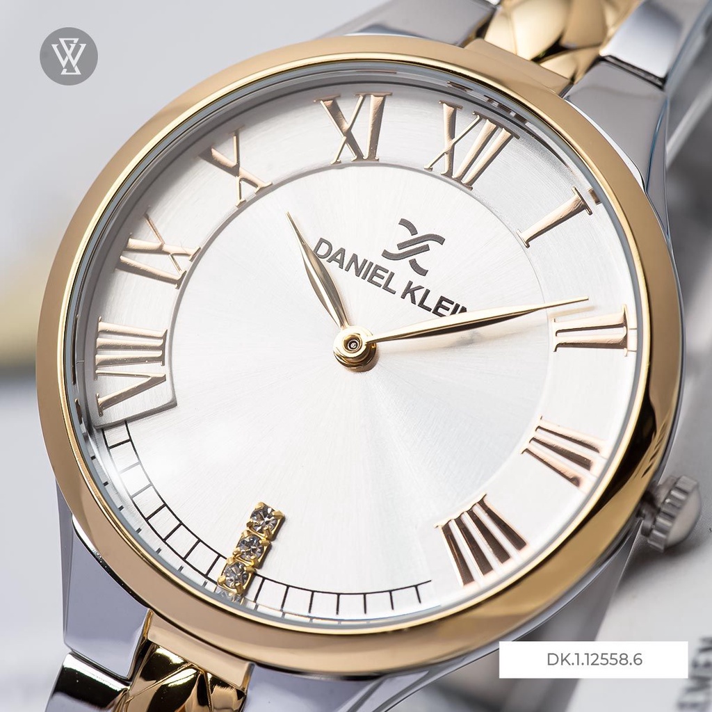 Đồng Hồ Quartz Nữ Daniel Klein WATCHSTORE DK.1.12558.6 Mặt Kính Khoáng 33mm, Dây Kim Loại, Vỏ Thép Không Gỉ