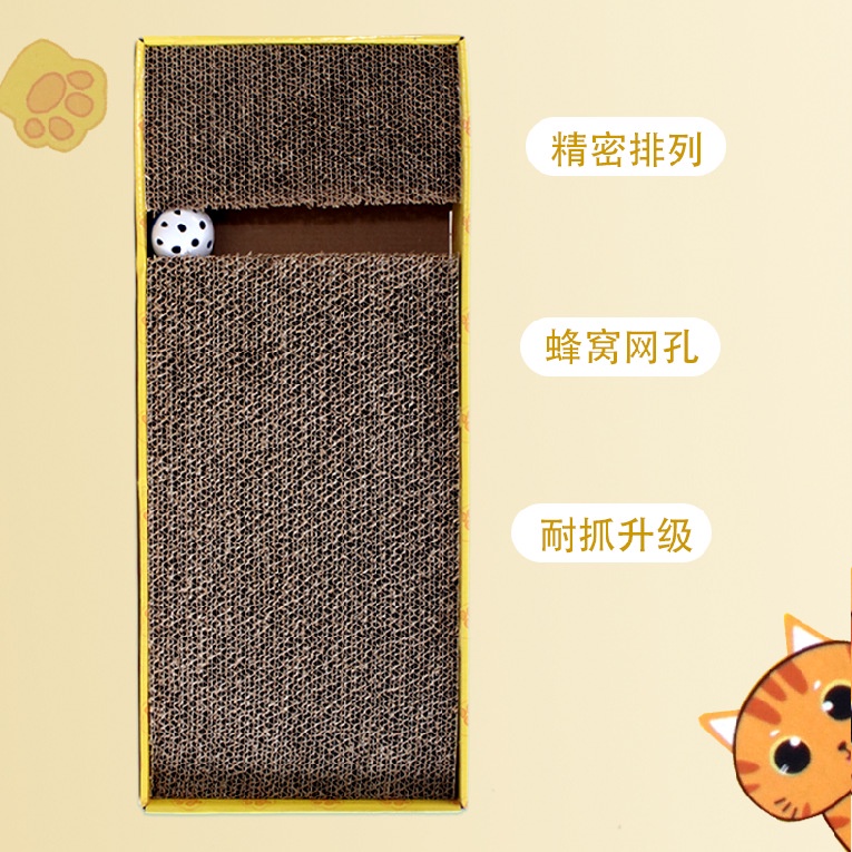 TẶNG CATNIP, Bàn cào móng cho mèo CÓ LỤC LẠC