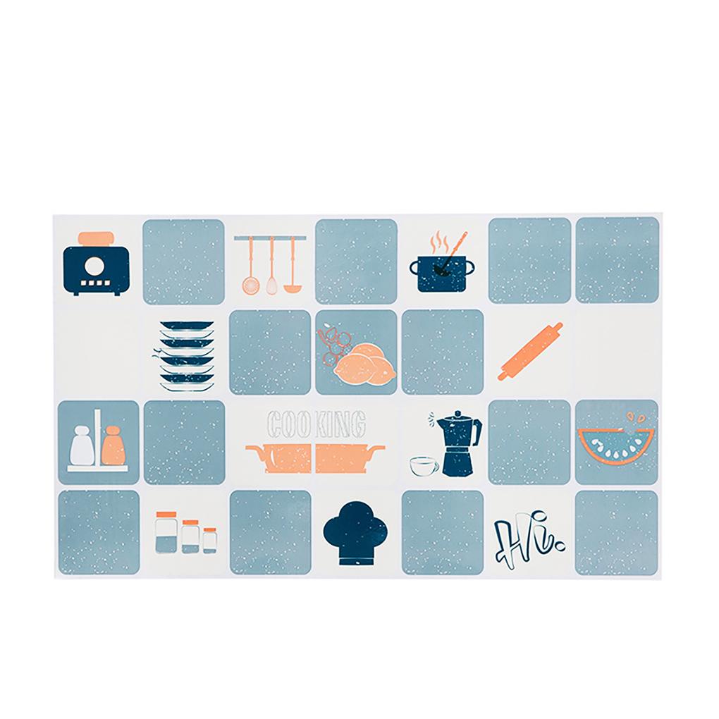 Giấy Dán Tường Chống Dầu Chống Nước Chịu Nhiệt Bằng Lá Nhôm Loại 2 Cho Nhà Bếp