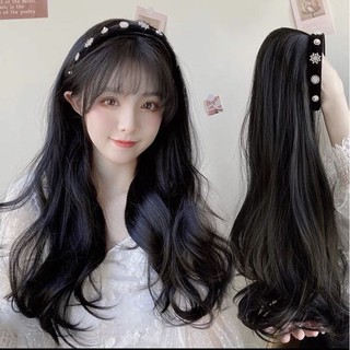Tóc cài đa  uốn xoăn tóc băng đô tóc bờm