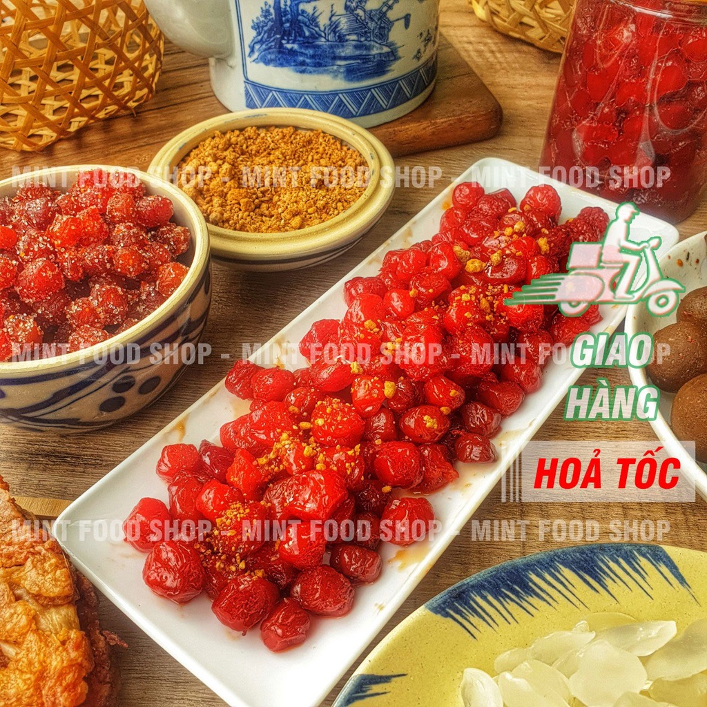 Chùm Ruột Rim Kèm Muối Ớt Tây Ninh - Lon 500gr