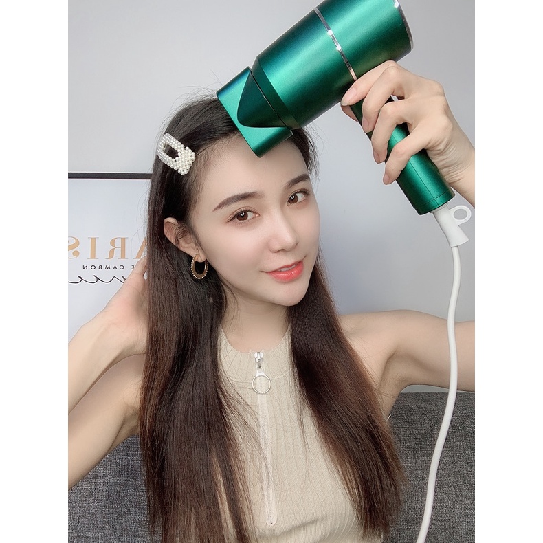 Máy Sấy Tóc Tạo Kiểu Công Suất Lớn 2200W -2 Chiều Nóng Lạnh( BH 12 Tháng)
