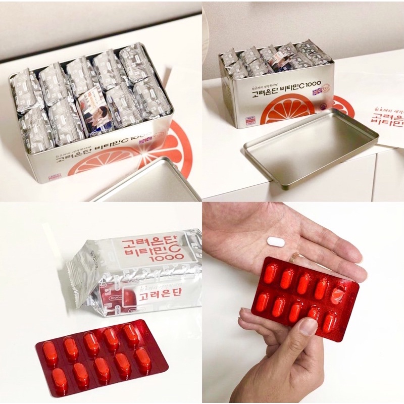Viên uống Vitamin C Korea eundan - Tăng cường sức đề kháng