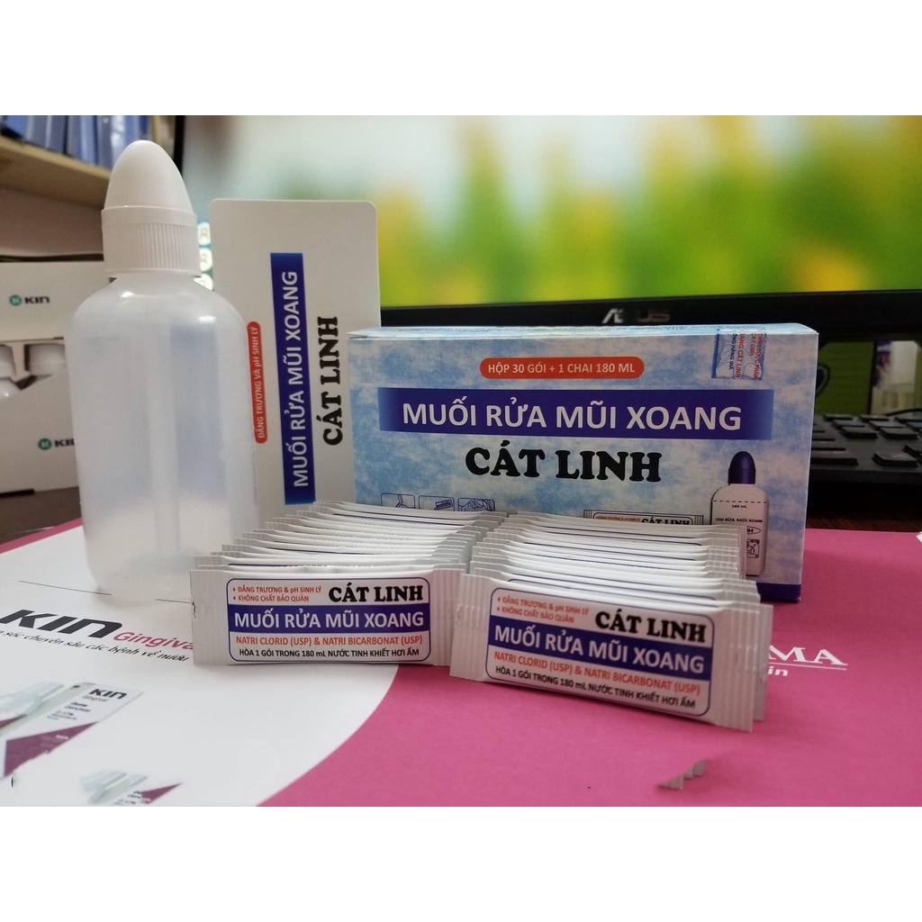 Muối Rửa Mũi, Xoang, Cát Linh