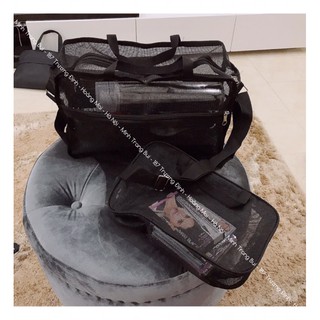 Set túi lưới đựng đồ làm tóc