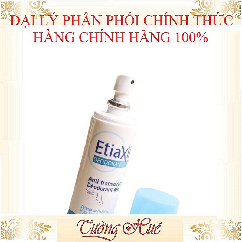 Xịt khử mùi chân Etiaxil Deodorant &amp; Anti-Transpirant Protection 48H - 100ml