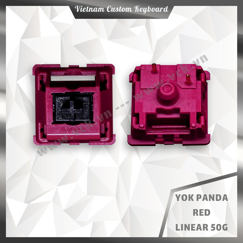 YOK Panda Switch | Mint | Polar | Red | Trash | Purple | Dùng Cho Bàn Phím Cơ | VCK