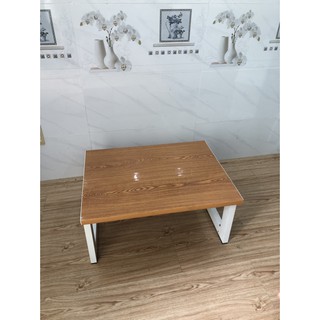 Bàn trà xếp gọn Nhật (vân gỗ)