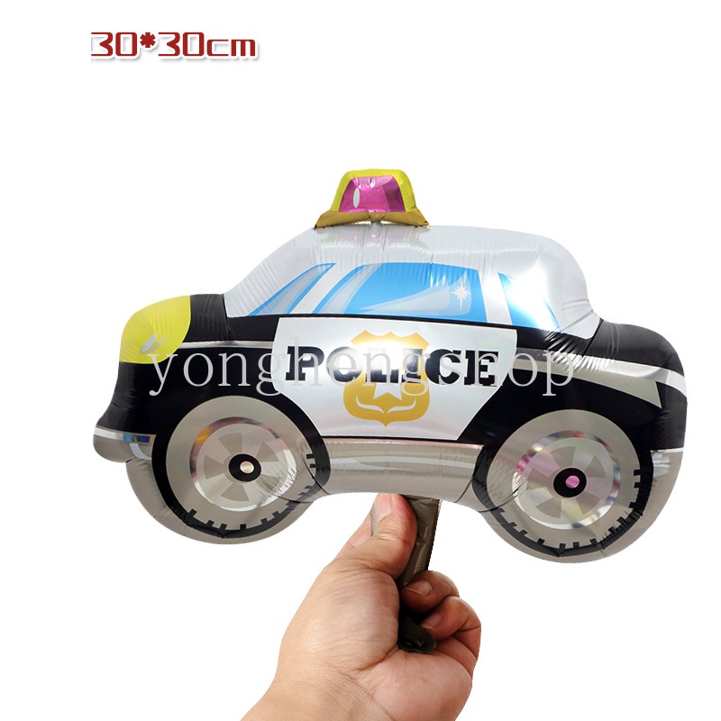 Bong Bóng Hình Xe Buýt/Xe Buýt/Tàu Ngầm/Xe Buýt Hoạt Hình Mini Trang Trí Tiệc Sinh Nhật Cho Bé