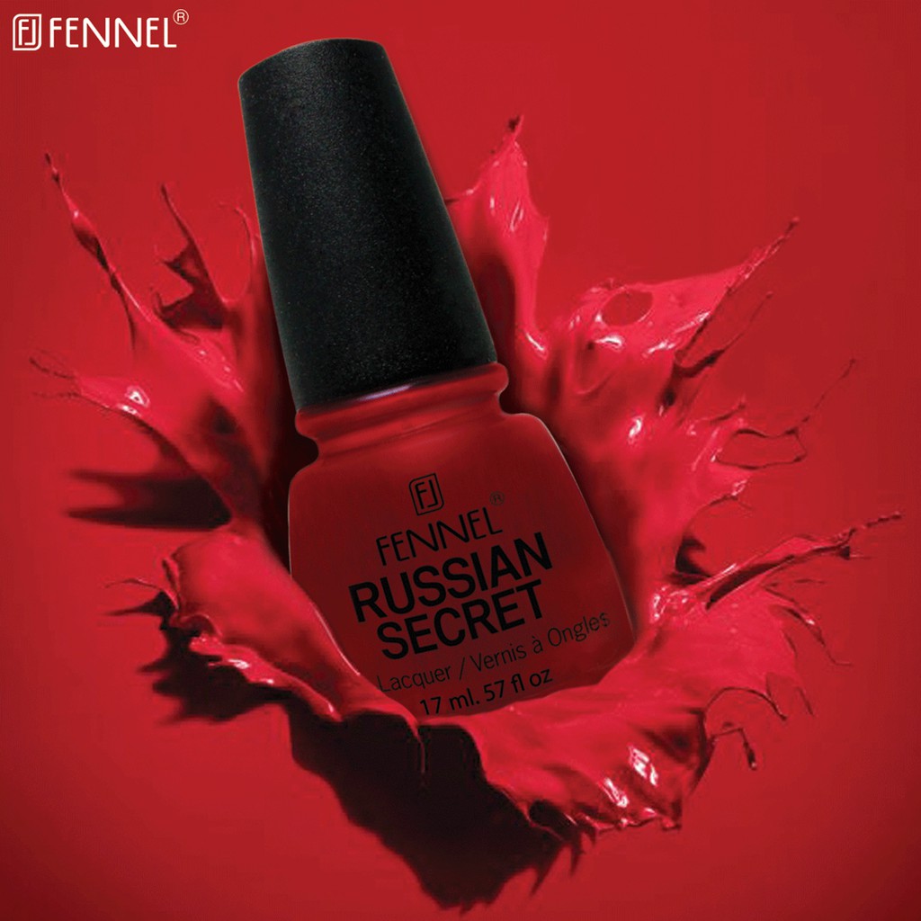 Sơn móng màu nước Fennel Russian Secret Nail Polish 17ml