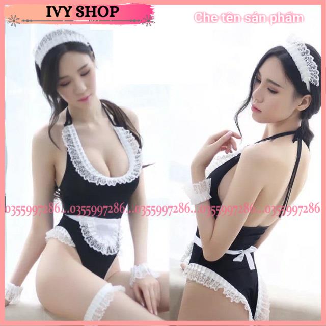 Đồ ngủ Cosplay thuỷ thủ BodySuit Sexy Đầm Ngủ Body Cosplay Hầu Gais Phối Ren TTBDS Và HGR003 - Ivyshop | WebRaoVat - webraovat.net.vn