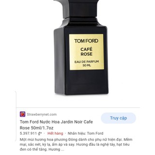 NƯỚC HOA TF CAFE 100ML TESTER/FULL. AUTH.