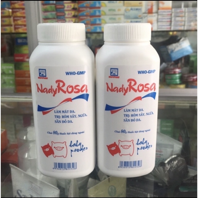 Phấn em bé NadyRosa 80gr Phấn rôm nady Rosa