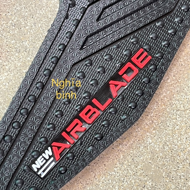 Thảm Lót Chân Xe Airblade 125~160cc Đời 2023 Mới Cao Su Dẻo