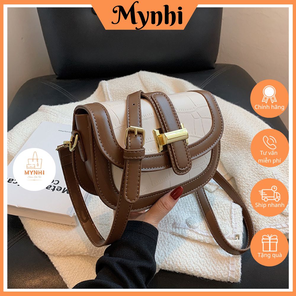 Túi đeo chéo da rắn thời trang phong cách dành cho nữ SHOPMYNHI SMN265