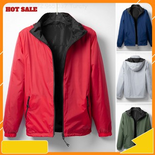 Áo Khoác Gió Nam Nữ Chất Vải Dù Chống Nước 100% Với 2 Mặt 2 Màu Áo Khoác Cao Cấp, Mới Nhất 2021 beautyshop0.2