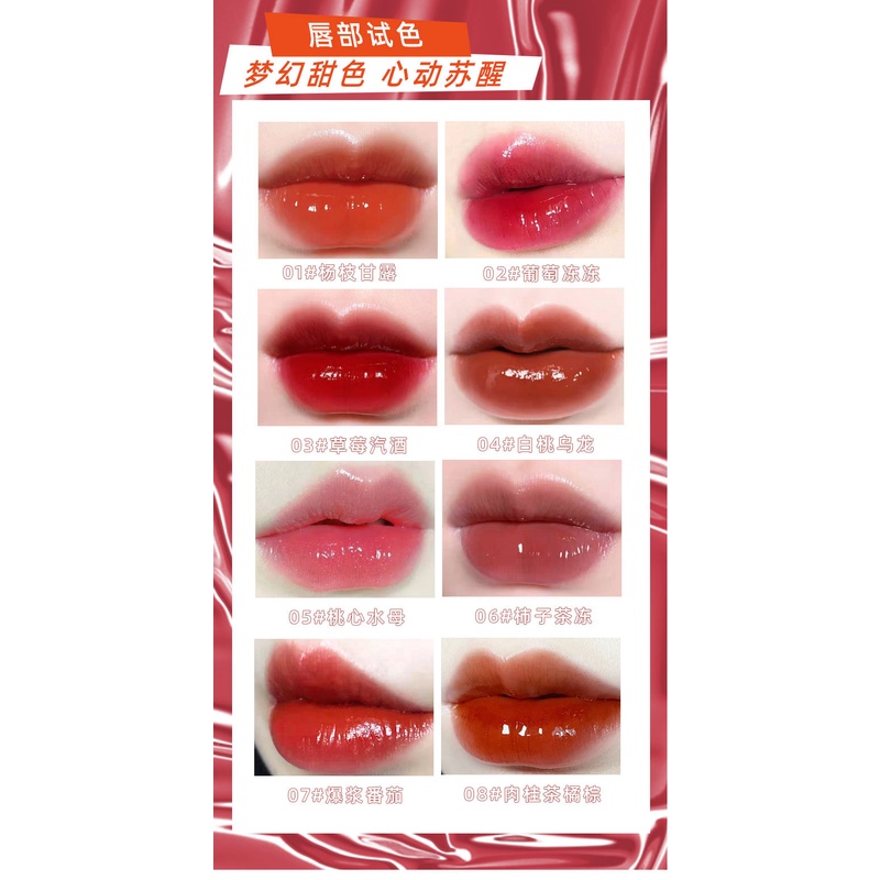 [Hàng mới về] Son bóng Faiccia trong suốt như pha lê trang điểm thời trang | BigBuy360 - bigbuy360.vn