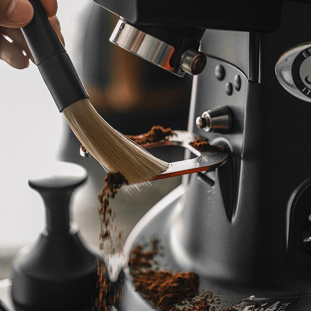 Bàn Chải Hai Đầu Vệ Sinh Máy Xay Cà Phê Espresso