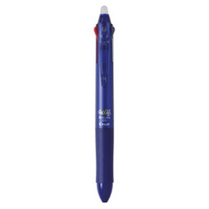 Bút bi tẩy xóa được Frixion Pilot có 3 ngòi 0.5 với 3 màu đỏ xanh đen