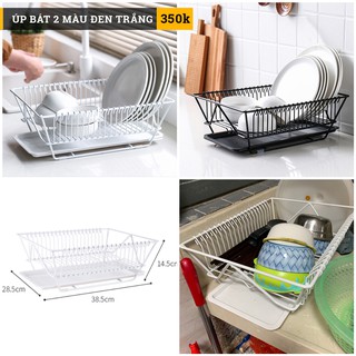 Kệ úp bát mẫu mới (màu đen )