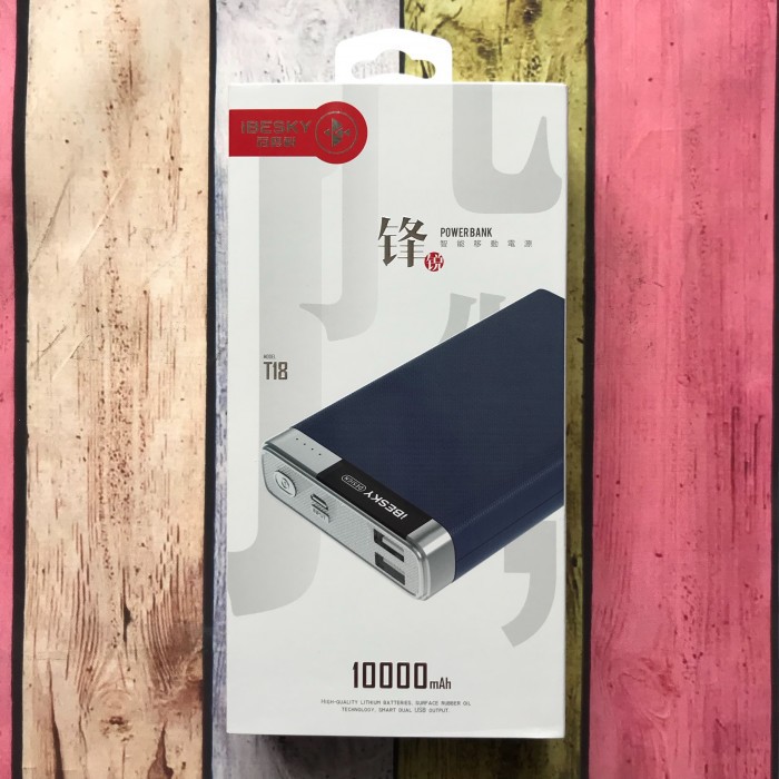 Pin Sạc dự phòng hiệu iBesky T18 10.000 mAh