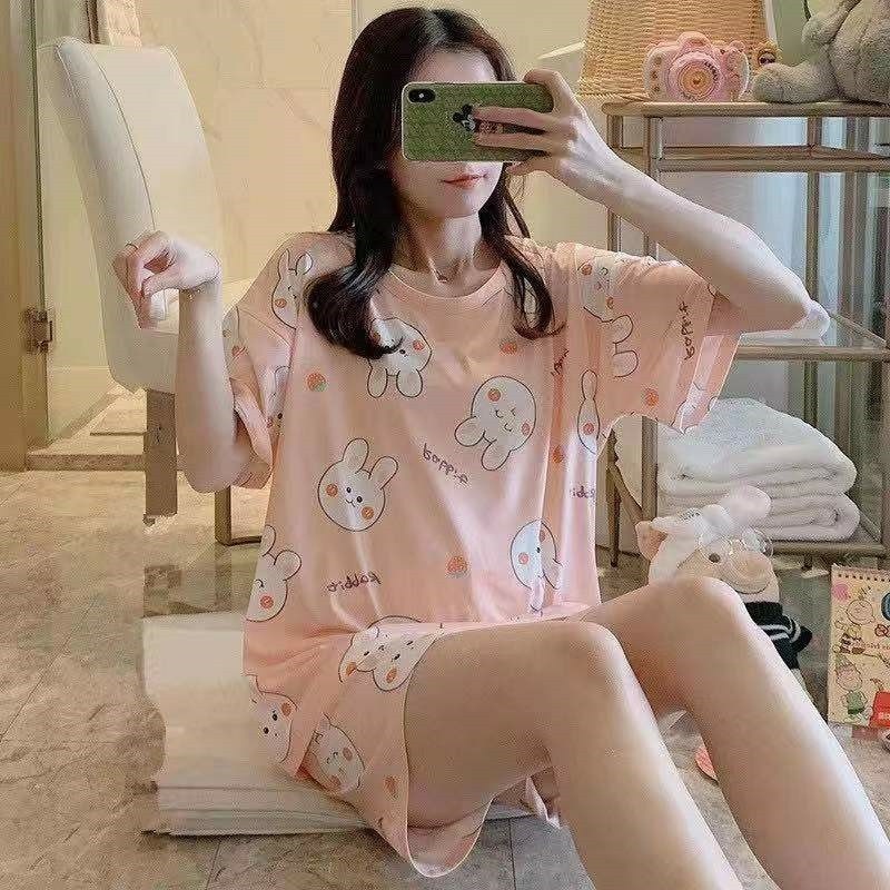 PVN13246 Bộ đồ ngủ nữ zoo mùa hè T8