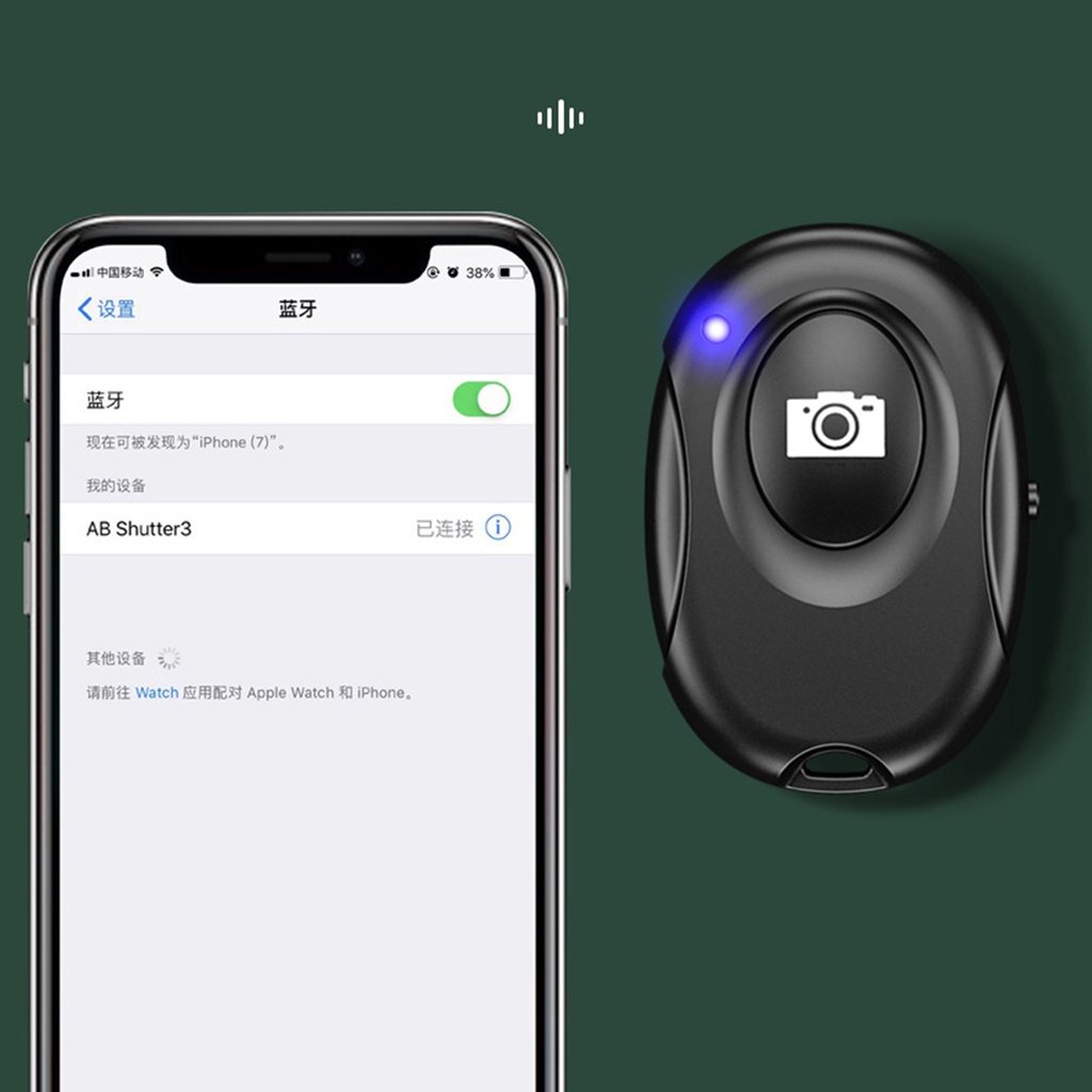 Bộ Điều Khiển Chụp Ảnh Từ Xa Bluetooth  Cho IOS / Android
