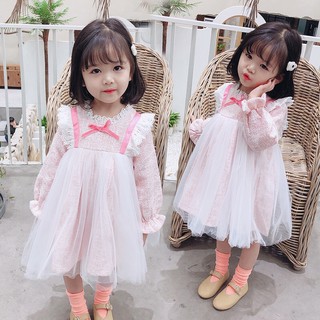 Váy xinh siêu ấm áp cho bé gái