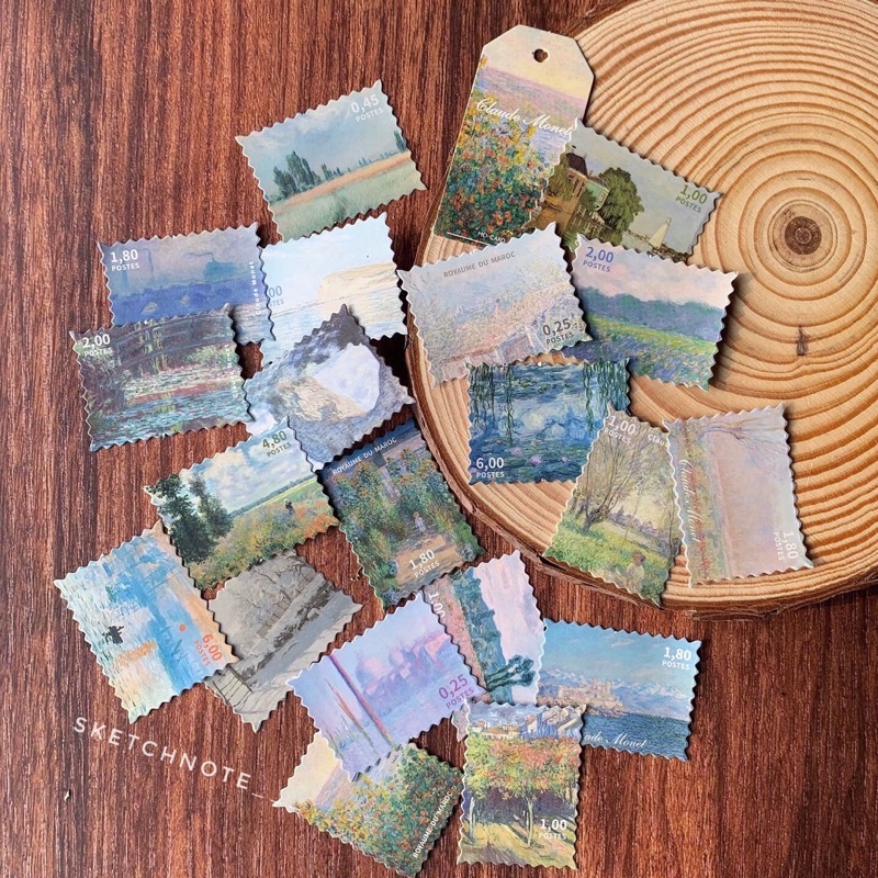 Sticker stamp vintage ST075