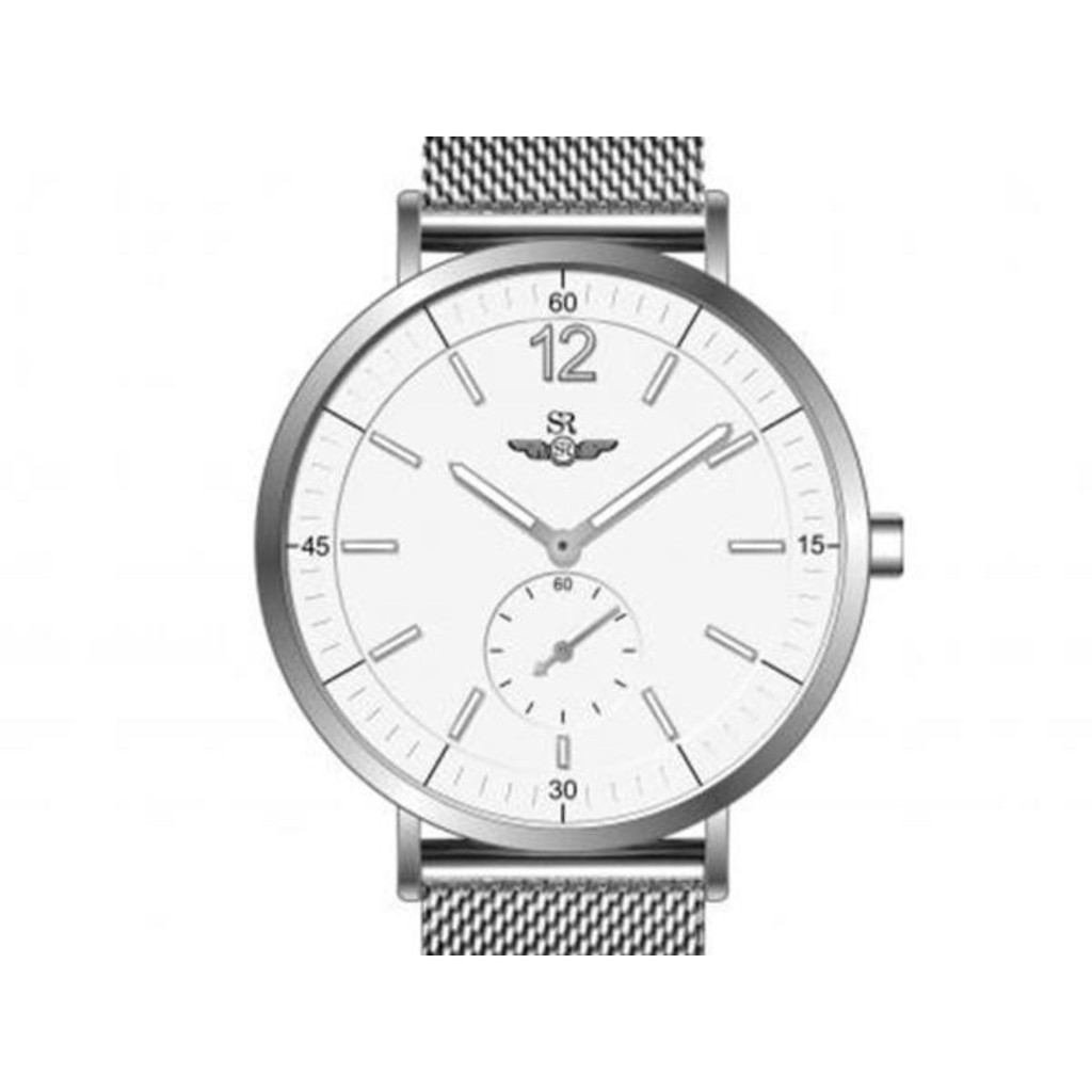 Đồng hồ nam SRWATCH SG2087.1102 mặt kính trắng Sapphire Chống trầy chôngs nước kiểu