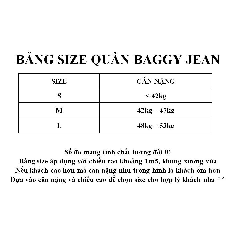QUẦN BAGGY JEAN LƯNG THUN CỰC CHẤT (BJK107) ⚡100% ẢNH THẬT⚡