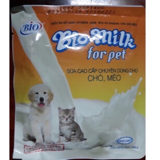 Sữa cao cấp chuyên dùng cho chó mèo BIO MILK FOR PET