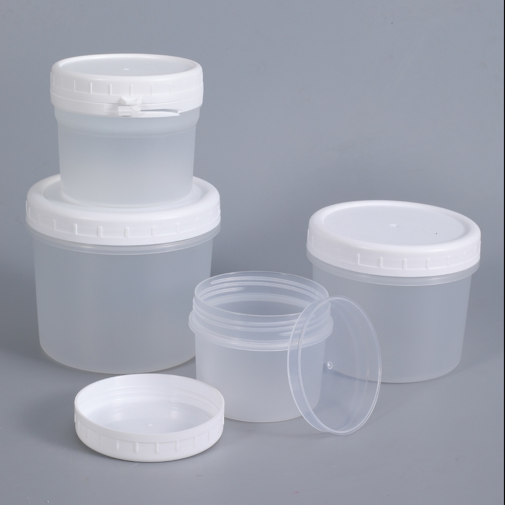 Hộp Nhựa Dày Đựng Kem/ Yogurt Có Nắp Đậy Tiện Dụng