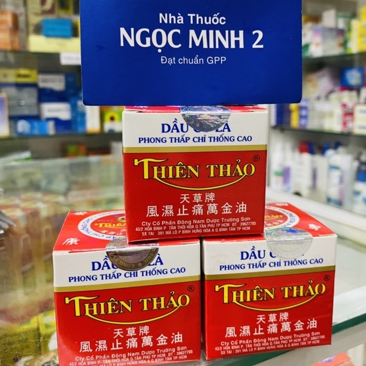 ✅[Chính Hãng]Dầu Cù Là Thiên Thảo , ( chai 30g ) Trường Sơn , Dầu Cù Là Công ty dược Trường Sơn