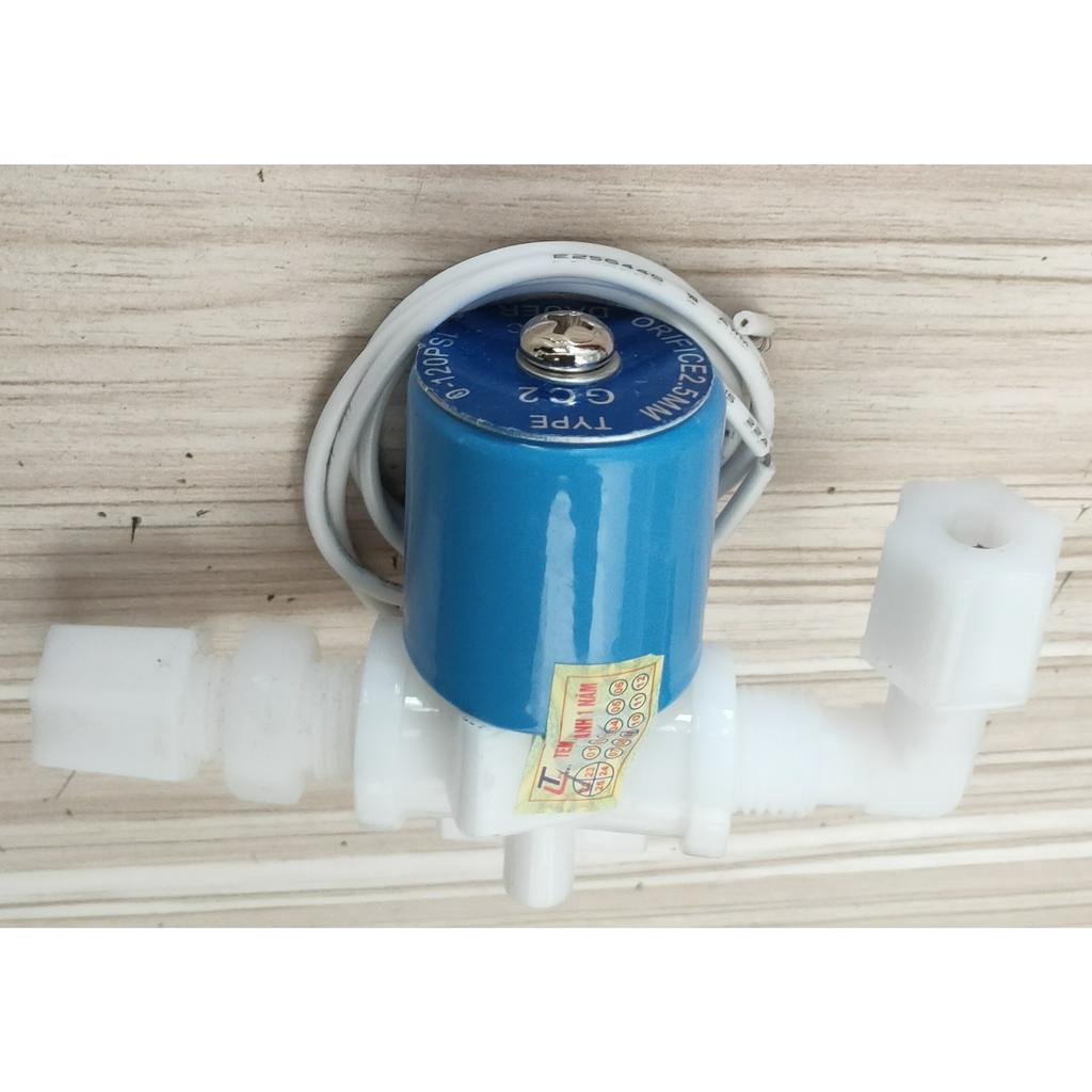 Com bo van từ cút vuông máy lọc ro, van 24v và cút vuông