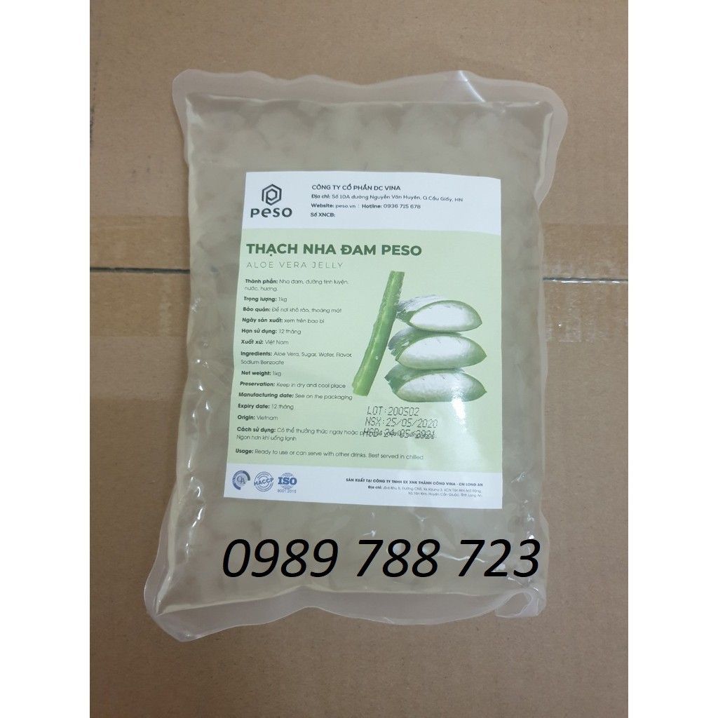 Thạch nha đam Peso gói 1kg