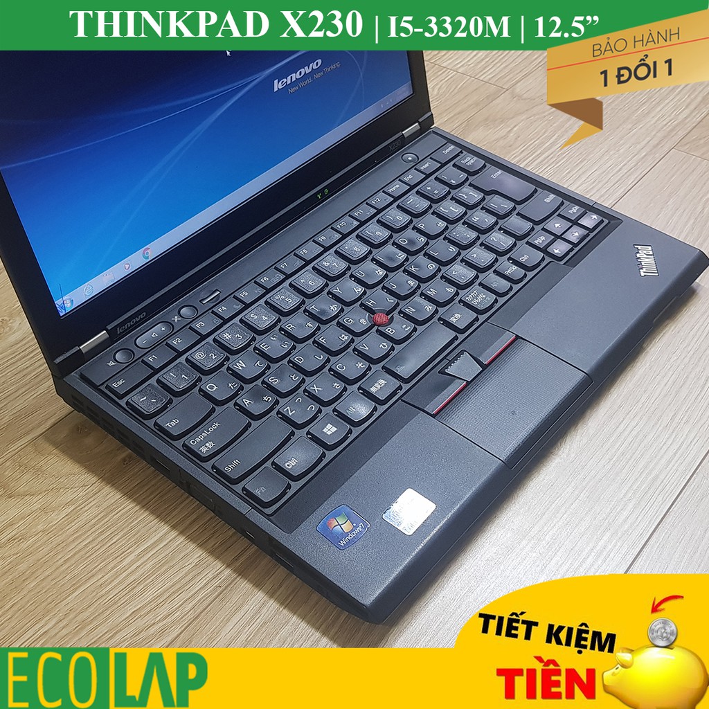 Thinkpad X230 Siêu bền - Nhỏ Gọn - Mạnh mẻ lựa chọn hoàn hảo cho 1 chiếc laptop văn phòng