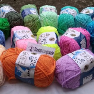 Len milk cotton (milk bò) 50g